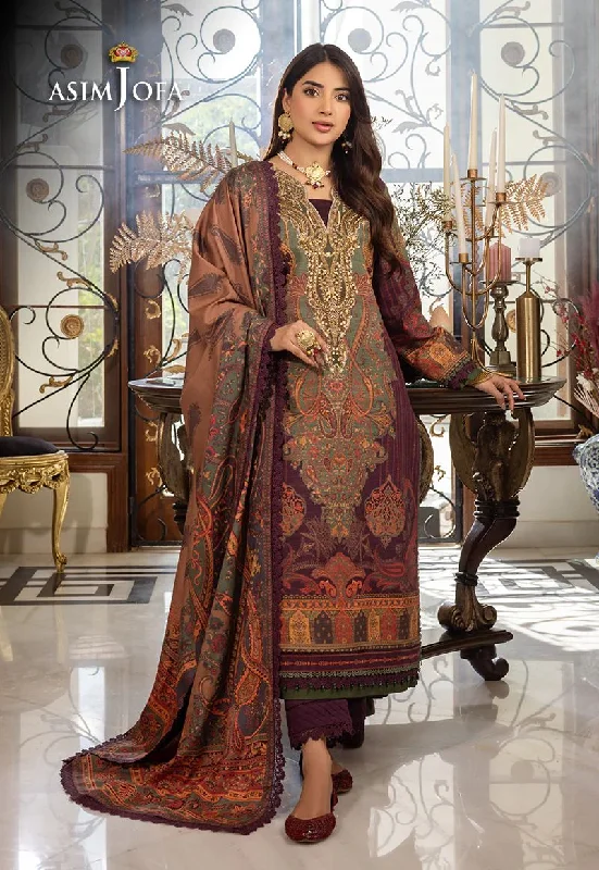 ASIM JOFA Aira Winter Shawl Collection AJIW07