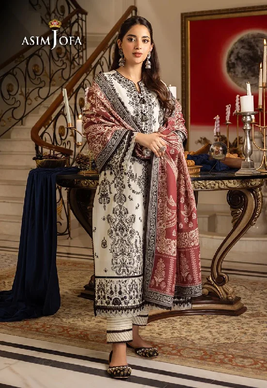 ASIM JOFA Aira Winter Shawl Collection AJIW11