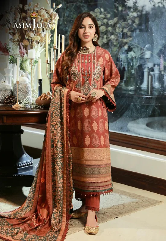 ASIM JOFA Asra Winter Shawl Collection AJAW05