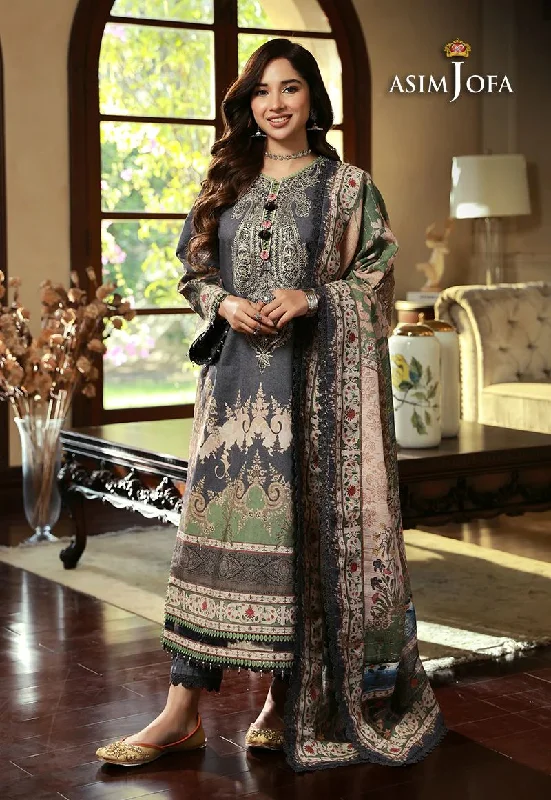 ASIM JOFA Asra Winter Shawl Collection AJAW06