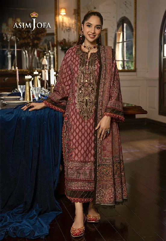 ASIM JOFA Asra Winter Shawl Collection AJAW07