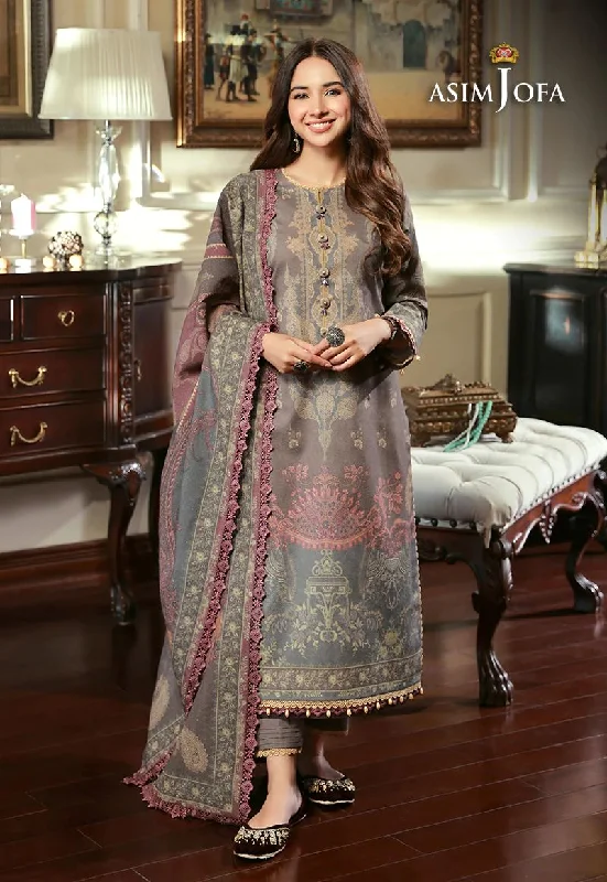 ASIM JOFA Asra Winter Shawl Collection AJAW08