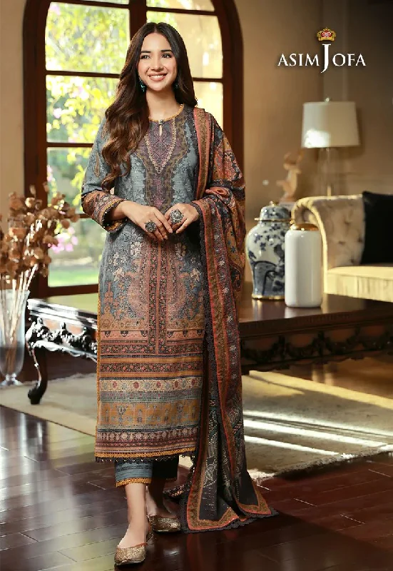 ASIM JOFA Asra Winter Shawl Collection AJAW10