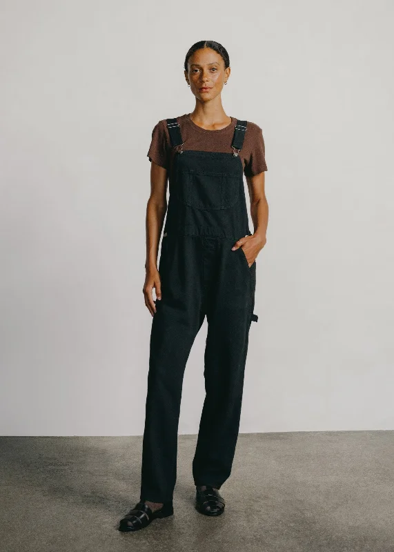 Standard Overalls, Tencel Bull Denim, Ink Black