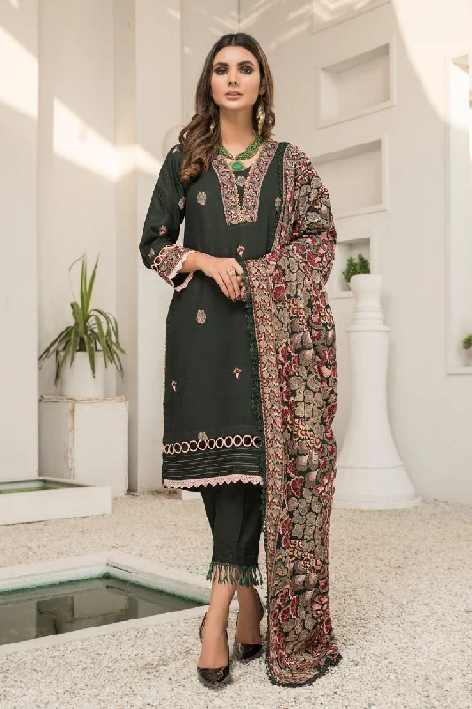 Winter Karandi 3 Pcs Embroidered Shawl Collection by Zimal 02