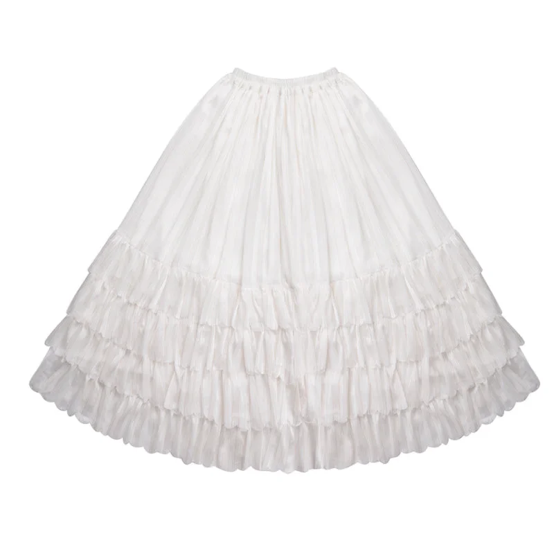 Sweet Angel~Pure White Lolita Petticoat