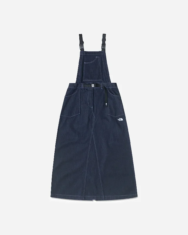 Denim Overalls Dress