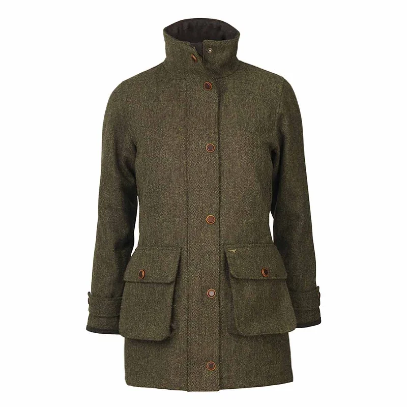 Laksen Dora Ladies Waterproof Herringbone Tweed Ladies Coat W.CTX