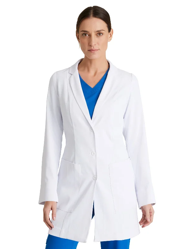 Women's 3 Pocket 30" 3 Button Merit Lab Coat