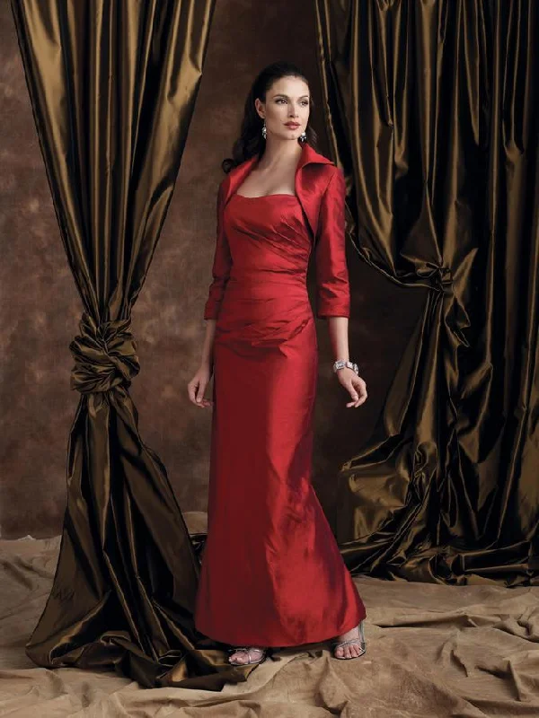 Mon Cheri 28935 Boutique Long Dress In Red